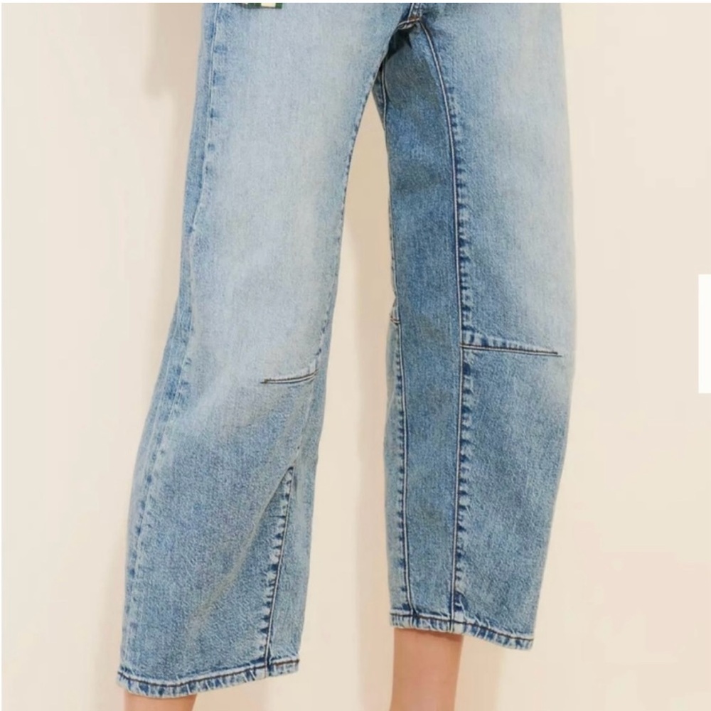 Pilcro Anthropology Low Slung Millie Barrel Jeans - Picture 2 of 4